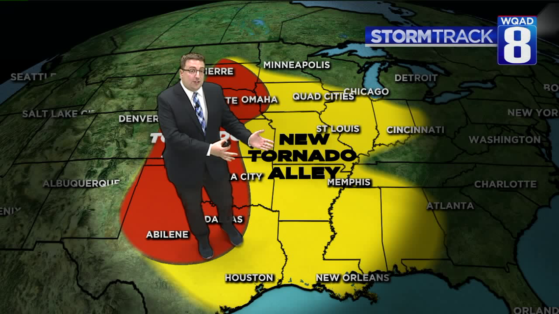 “tornado Alley” Shifting Into The Quad Cities