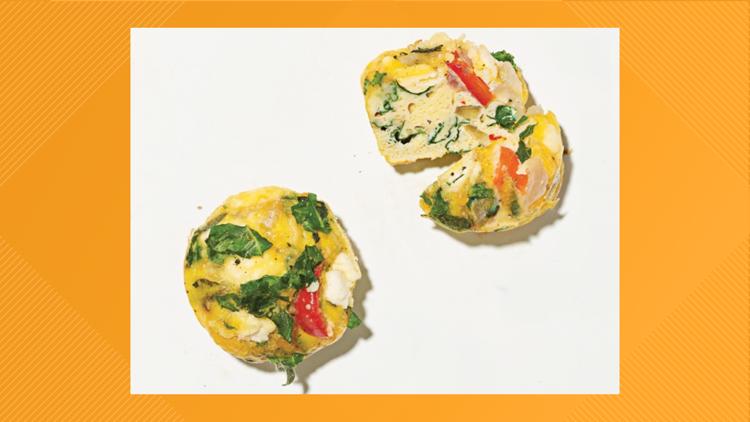 These grab-and-go egg bites are easy to prep for a busy week! Here's the recipe