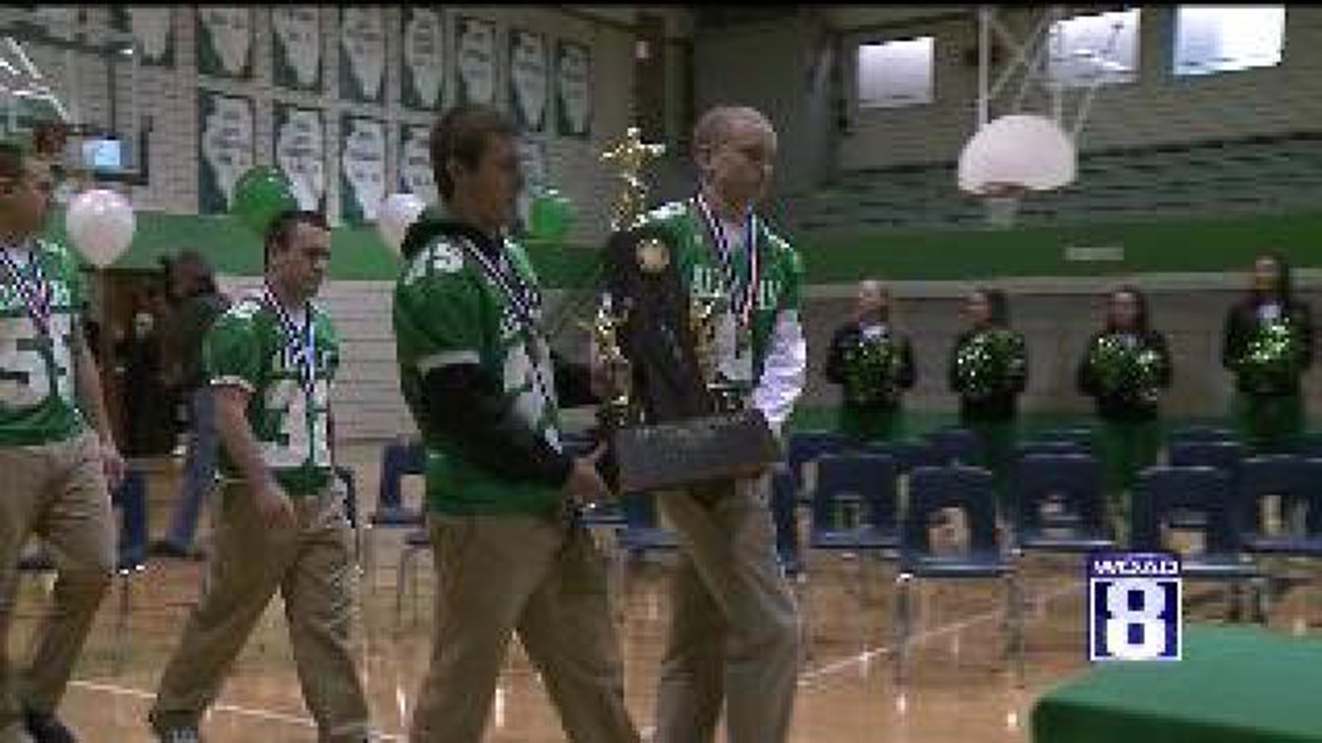 Alleman Football Welcome Home