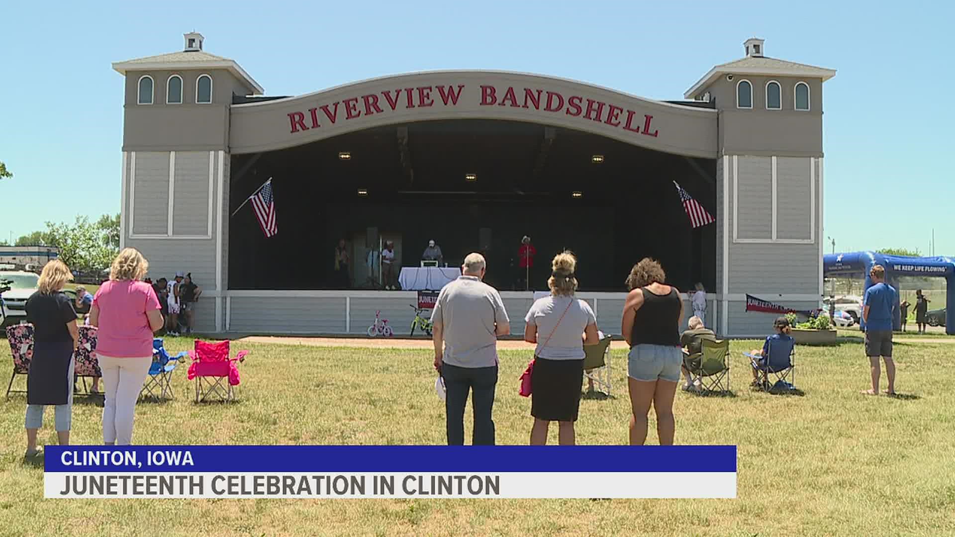 Dozens of organizations set up booths at the Clinton Bandshell in Riverview Park with educational and entertaining activities to teach people about the holiday.