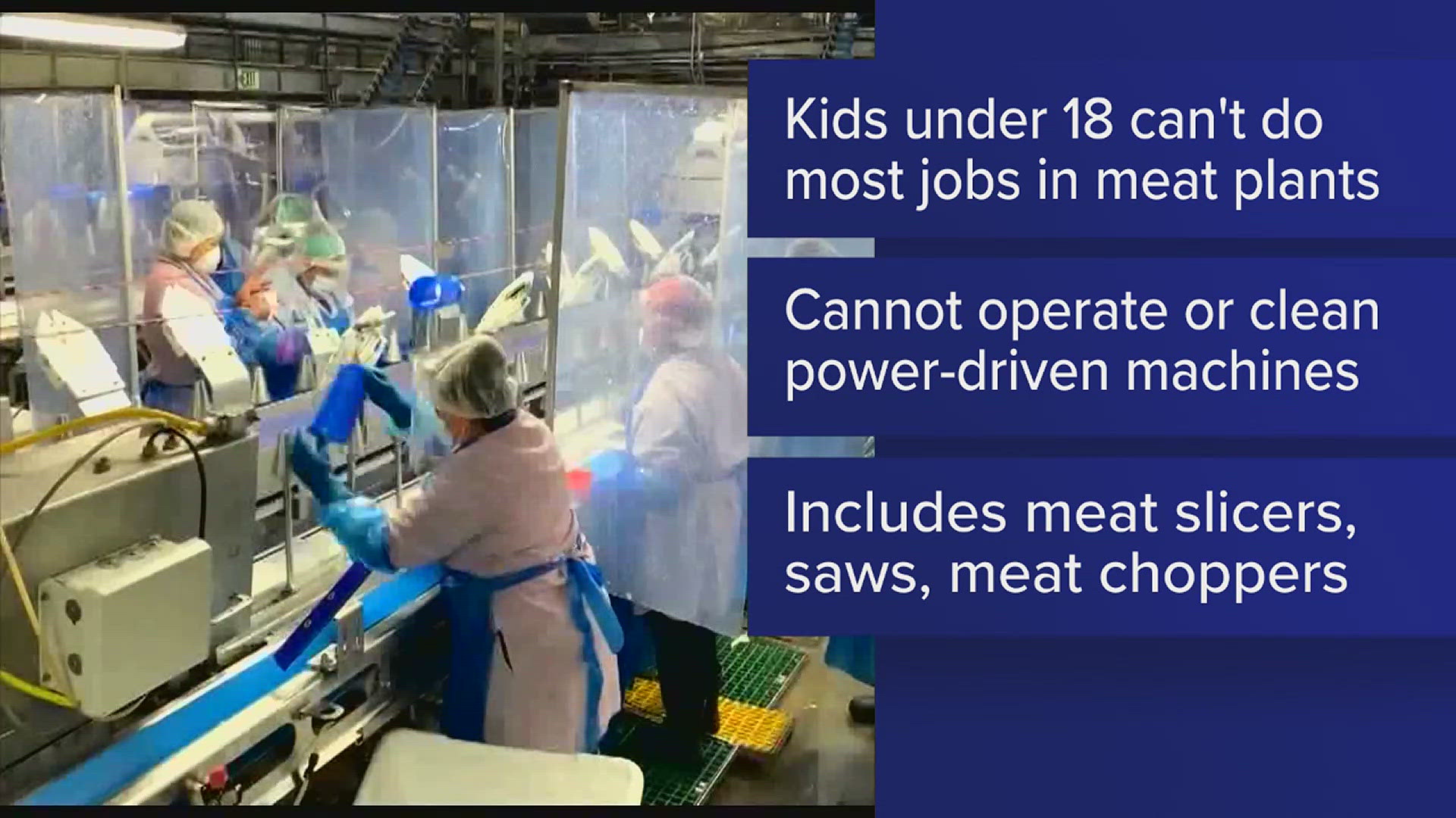 The U.S. Department of Labor is fining a second sanitation contractor for employing children to work dangerous overnight shifts at a western Iowa pork plant.