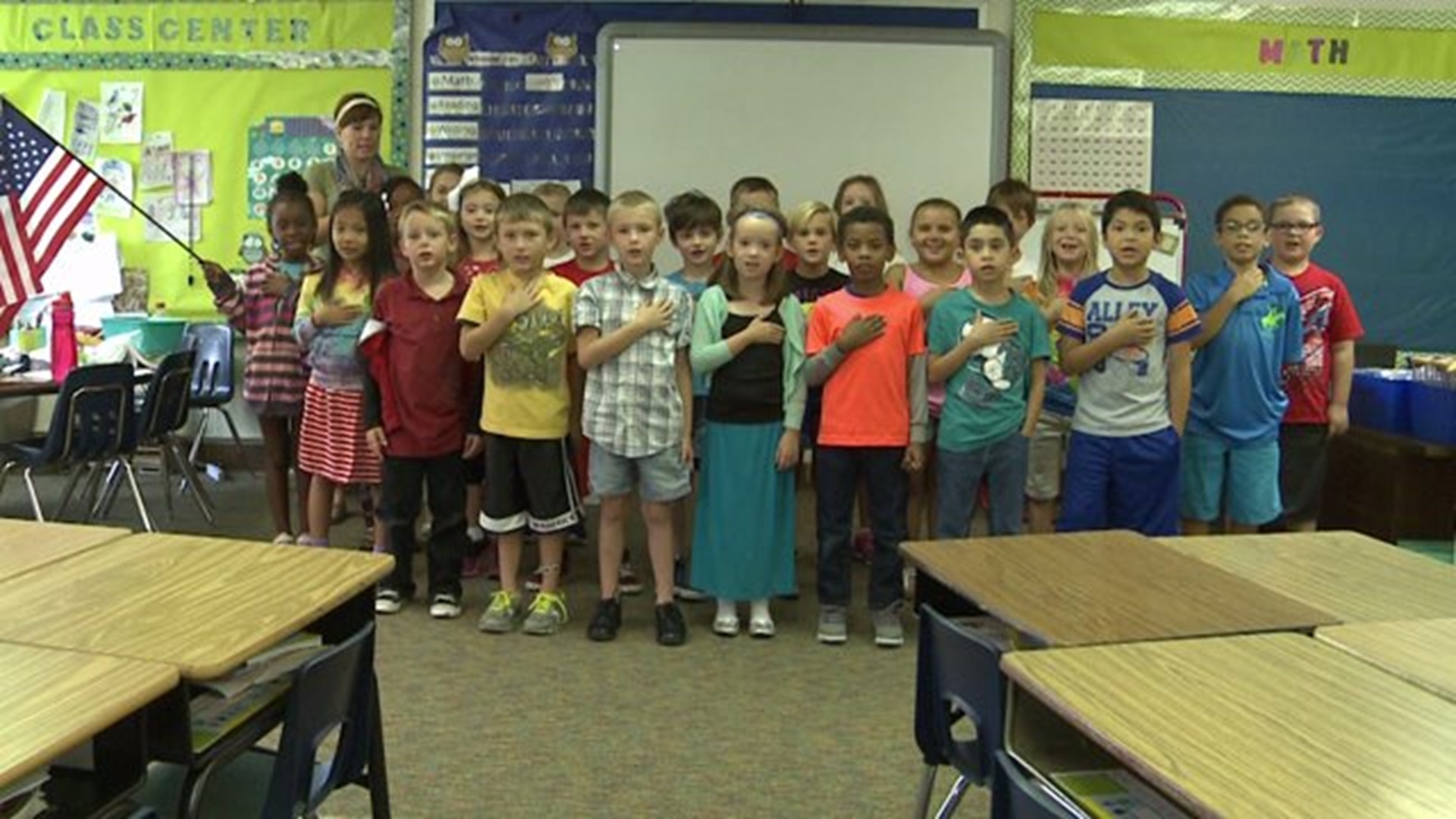 The Pledge from Mrs. DeGroot`s class