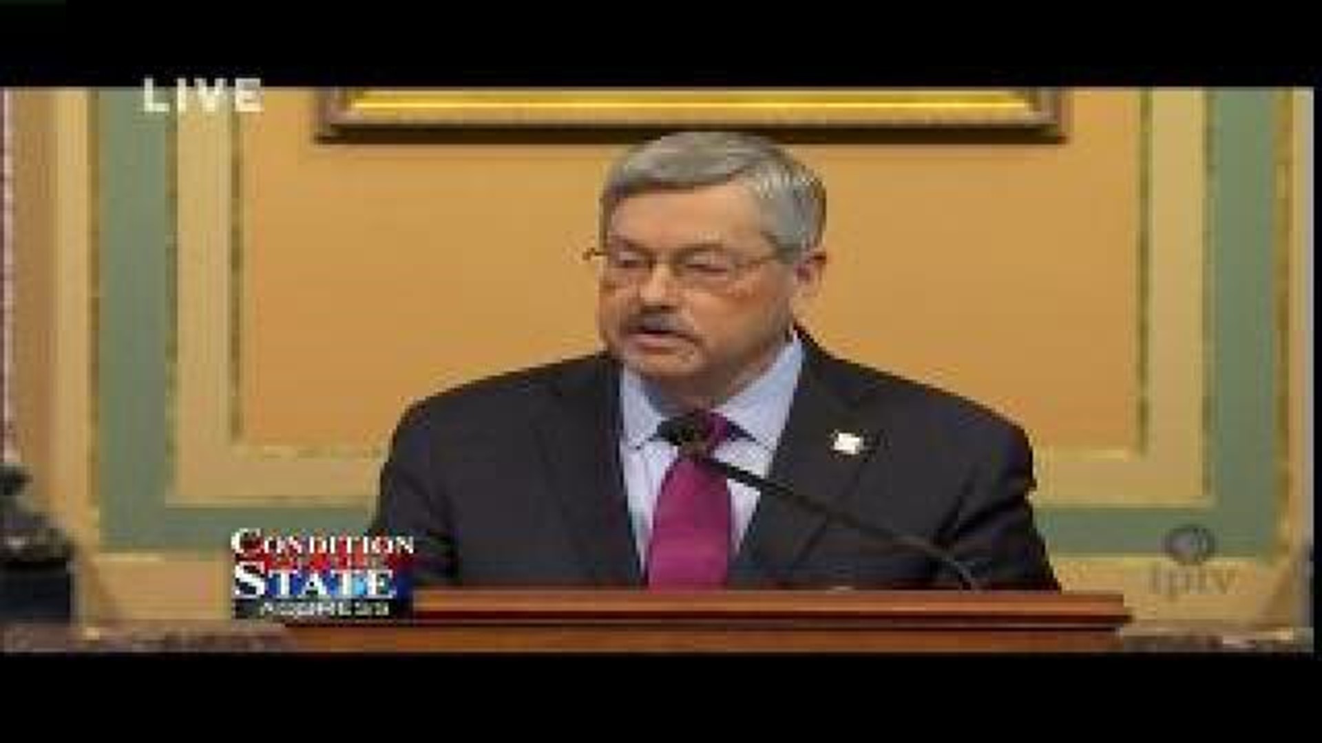 Gov Branstad 2014 Condition of the State - Part 1 of 2