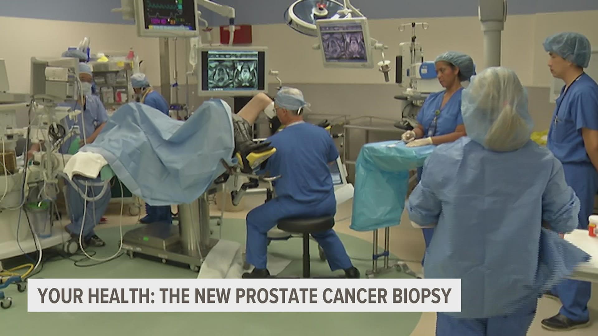 Prostate cancer can be treatable if caught early with the help of a biopsy. Now, new technology is making that procedure less painful for patients.