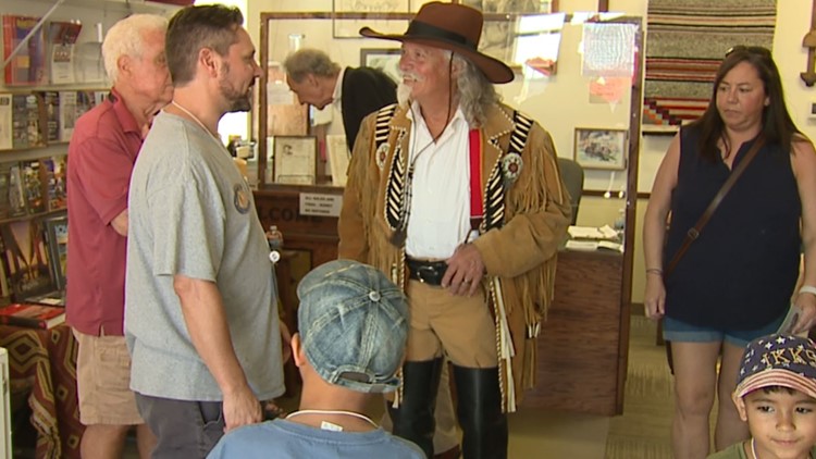 Buffalo Bill's family reunites near cowboy legend's birthplace