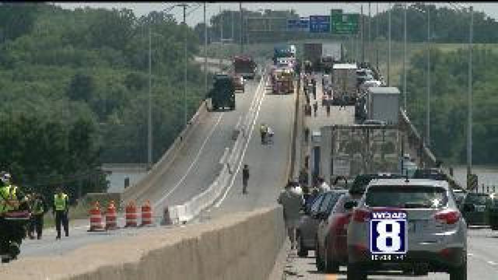 Six injured in I-80 crash Sunday