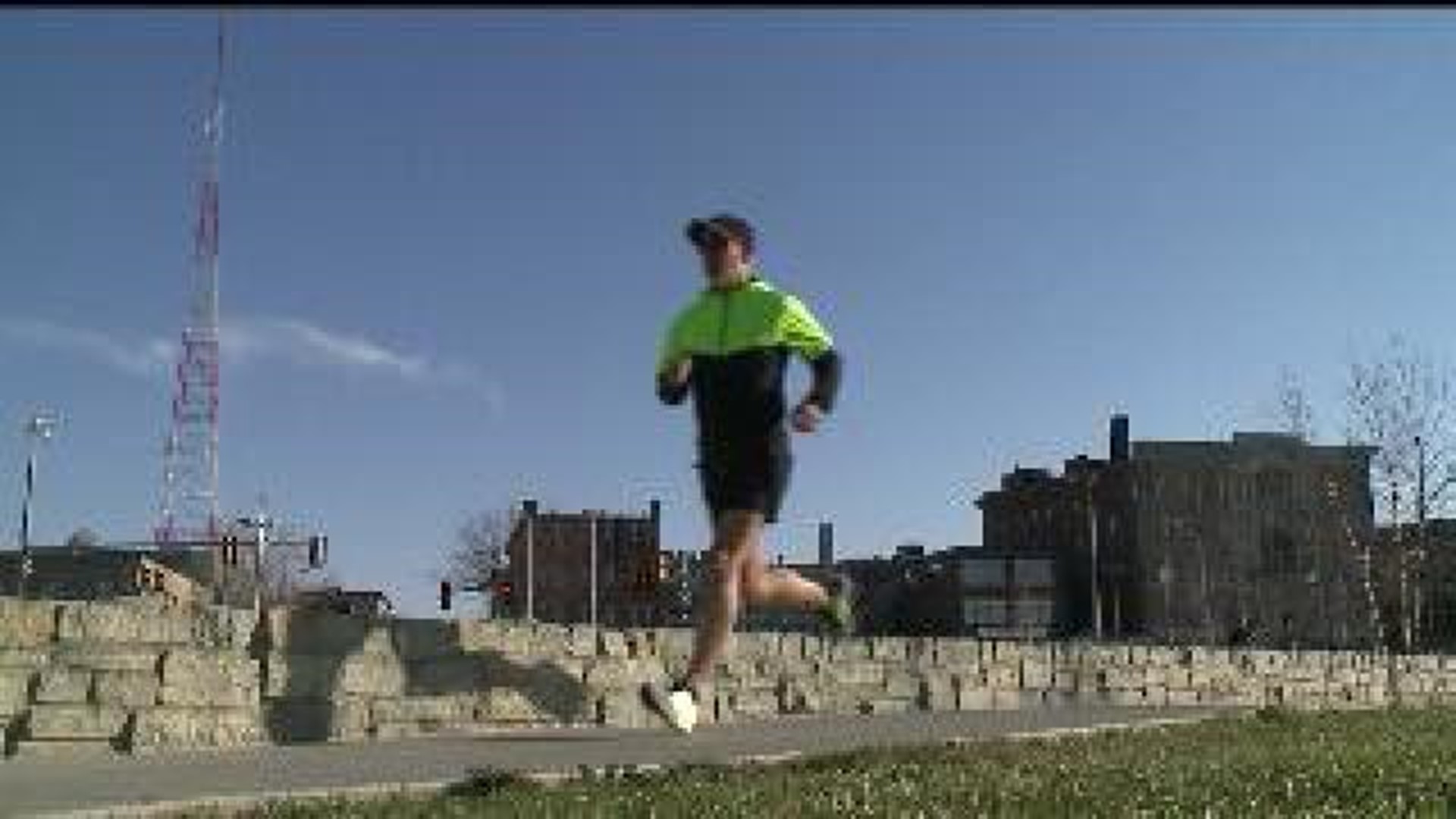 Local Boston Marathon Runner