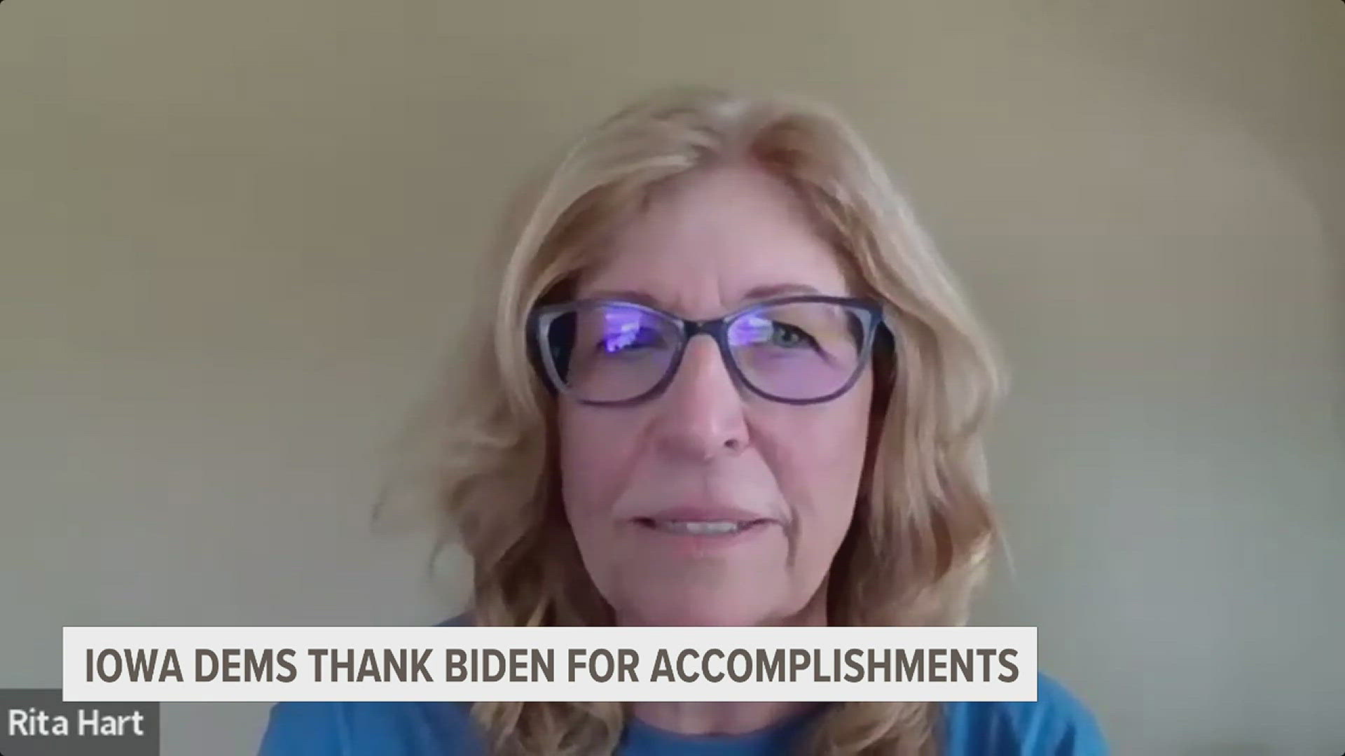 She thanked the current president for his accomplishments and said his endorsement of Vice President Kamala Harris speaks volumes of her competency and experience.