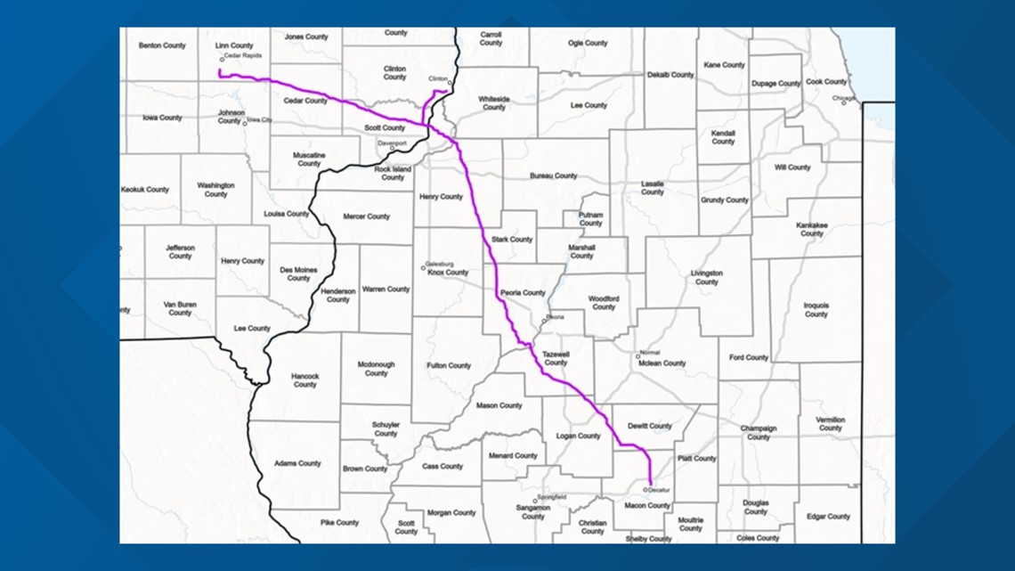 Wolf Carbon Solutions Withdraws CO2 Pipeline Application | Wqad.com