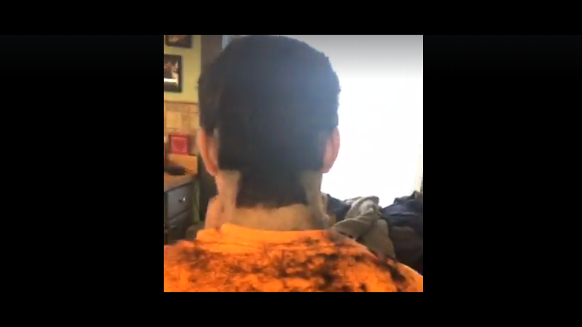 VIDEO: Kokomo wife gives husband 'Major League' haircut during