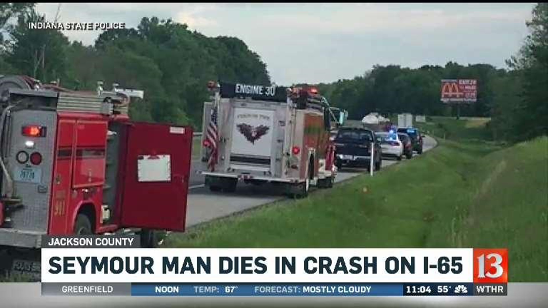 Seymour man killed in I65 crash