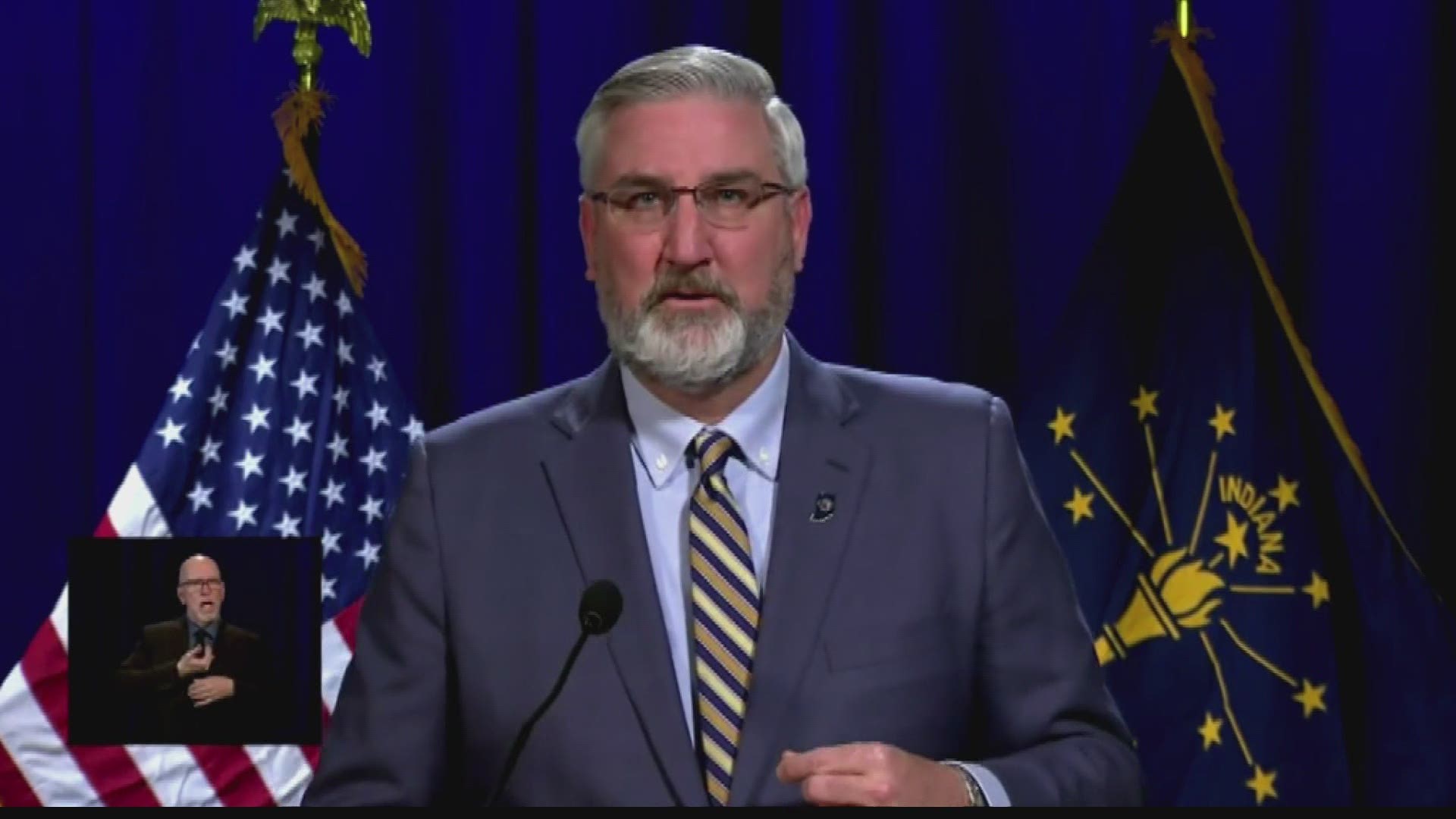 Gov. Holcomb laid out a 2021 agenda in Tuesday's State of the State address.