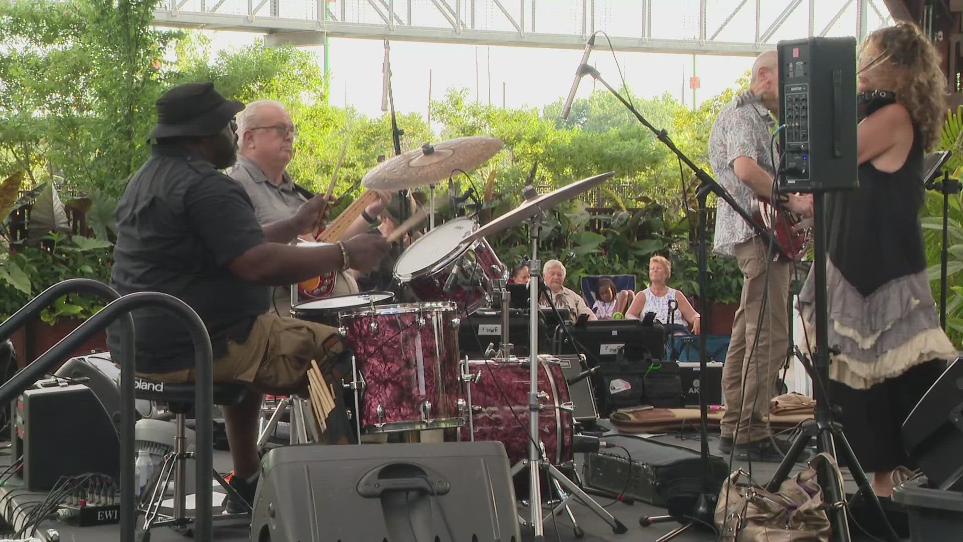 The zoo's summer concert series continues through July.