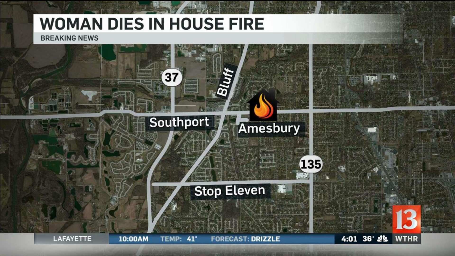 Woman killed in south side house fire | wthr.com