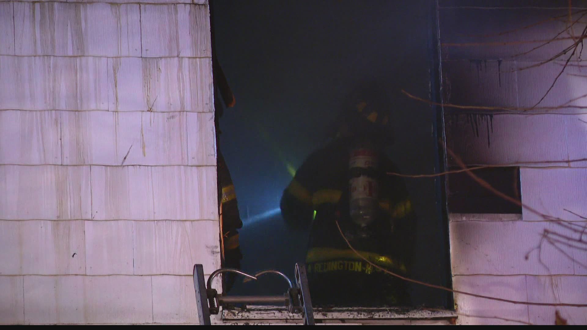 Investigators say an overnight fire at a vacant duplex was intentionally set.
