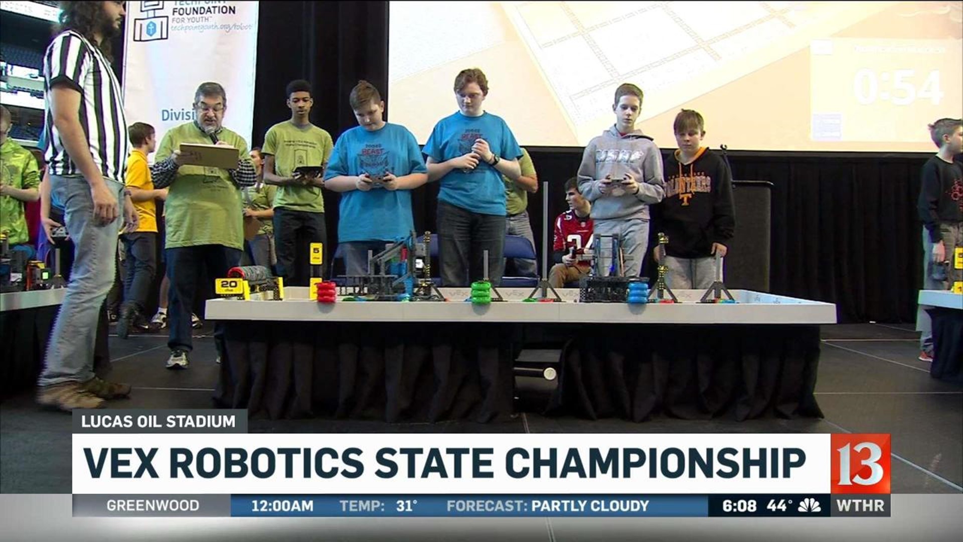Statewide robotics competition