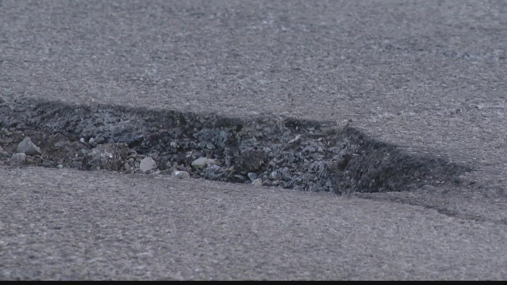 More than 4,300 potholes have been reported to city officials already this season.