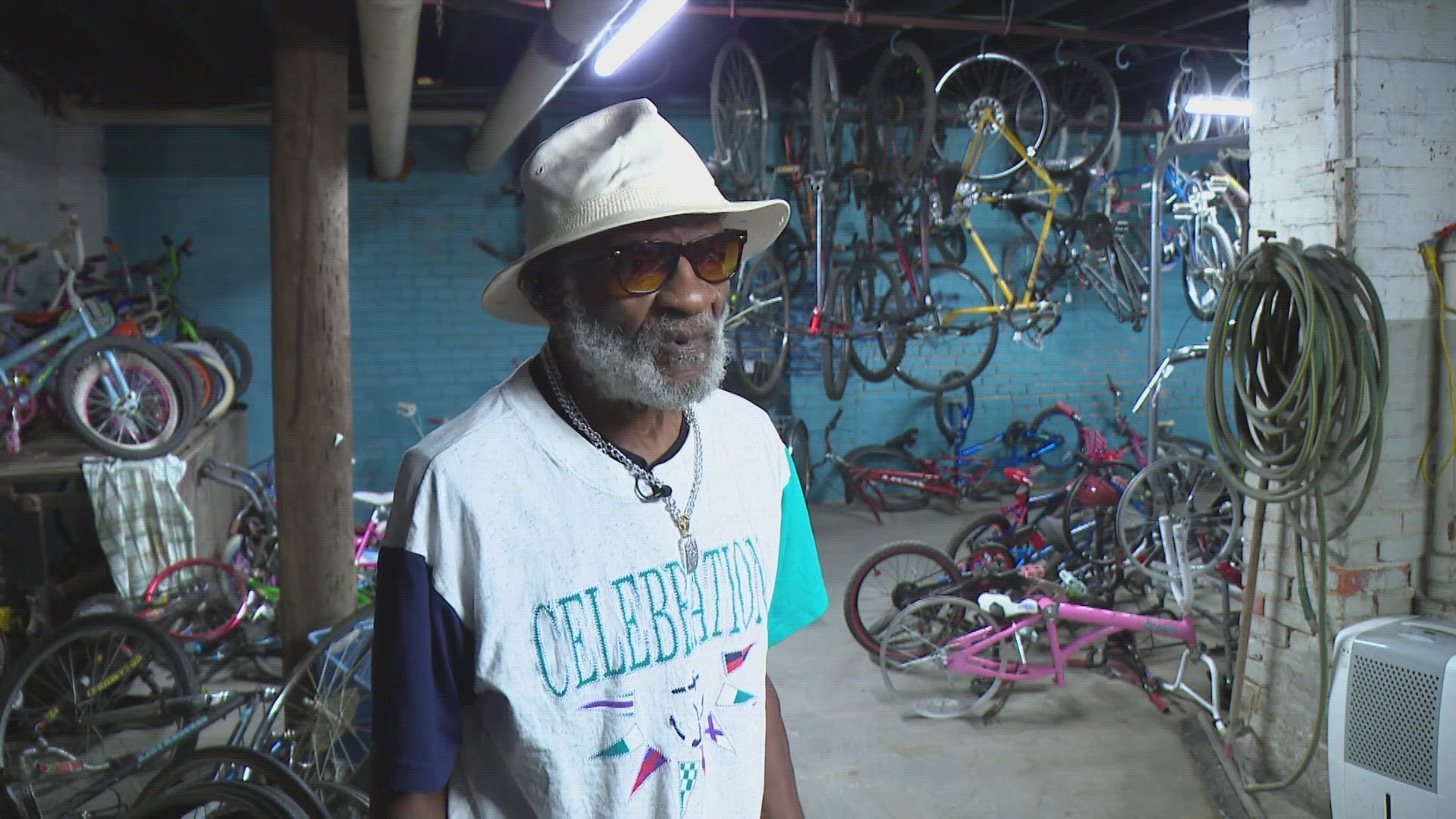 A local organization helped a Vietnam war veteran by giving him a bike when he had no transportation.