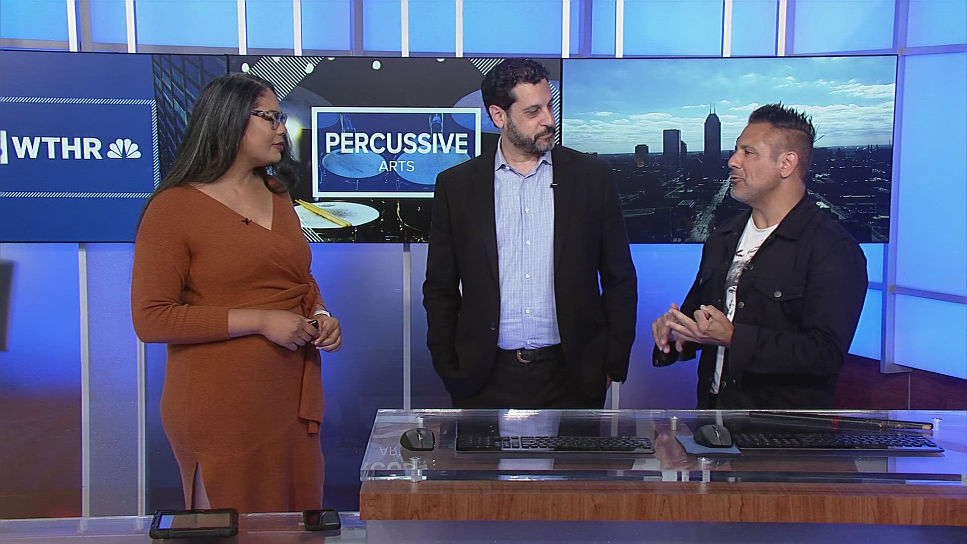 13News anchor Felicia Lawrence spoke with Joshua Simonds, executive director of PASIC, and drummer Rich Redmond ahead of the convention in Indianapolis.