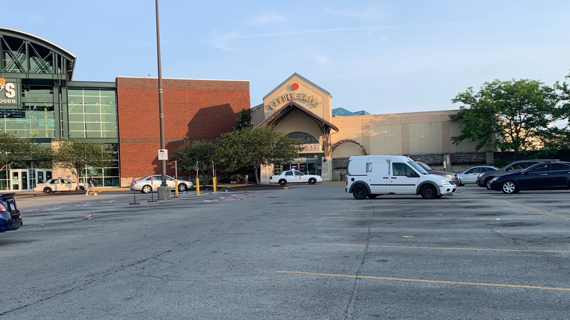 Castleton Square Mall was back open on Saturday after there was gunfire inside the mall Friday night that left one person injured.