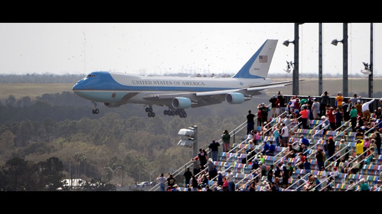 air force one daytona 500