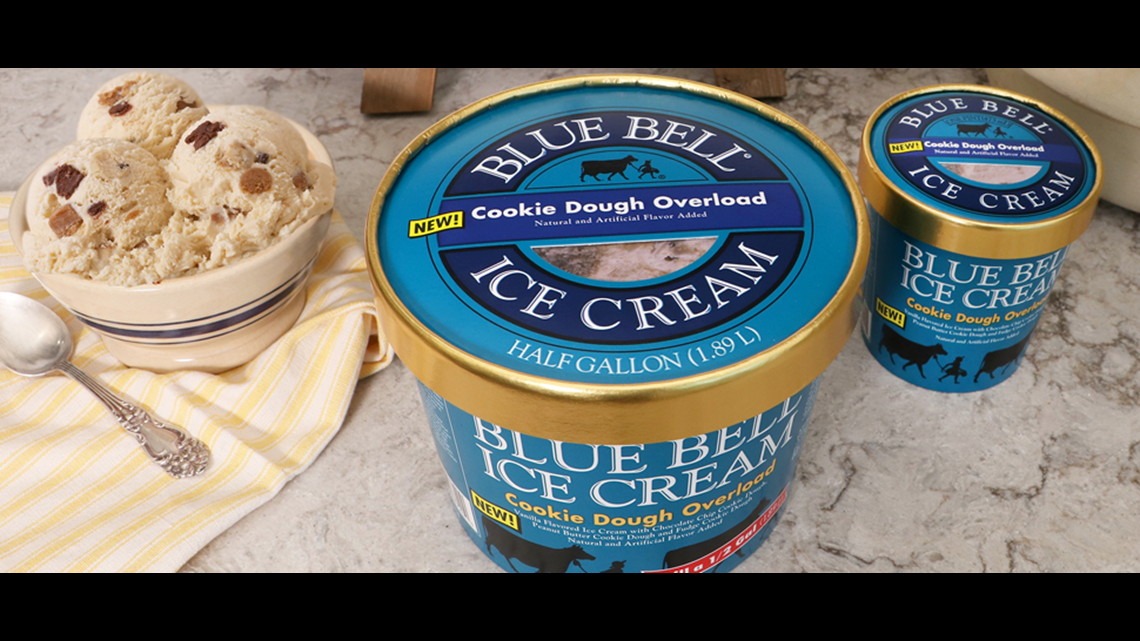 Blue Bell debuting delicious Cookie Dough Overload ice cream