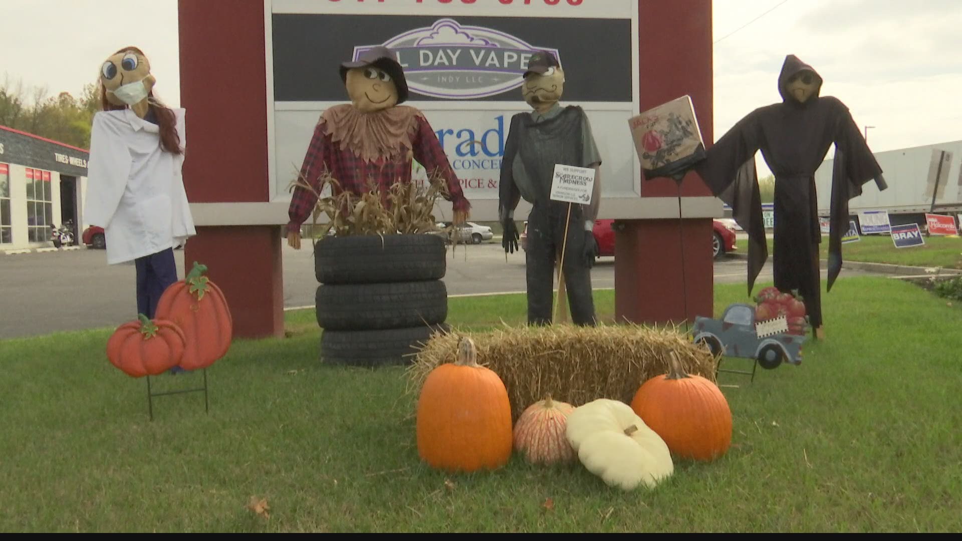 "Scarecrow Madness" has spread throughout Johnson County.