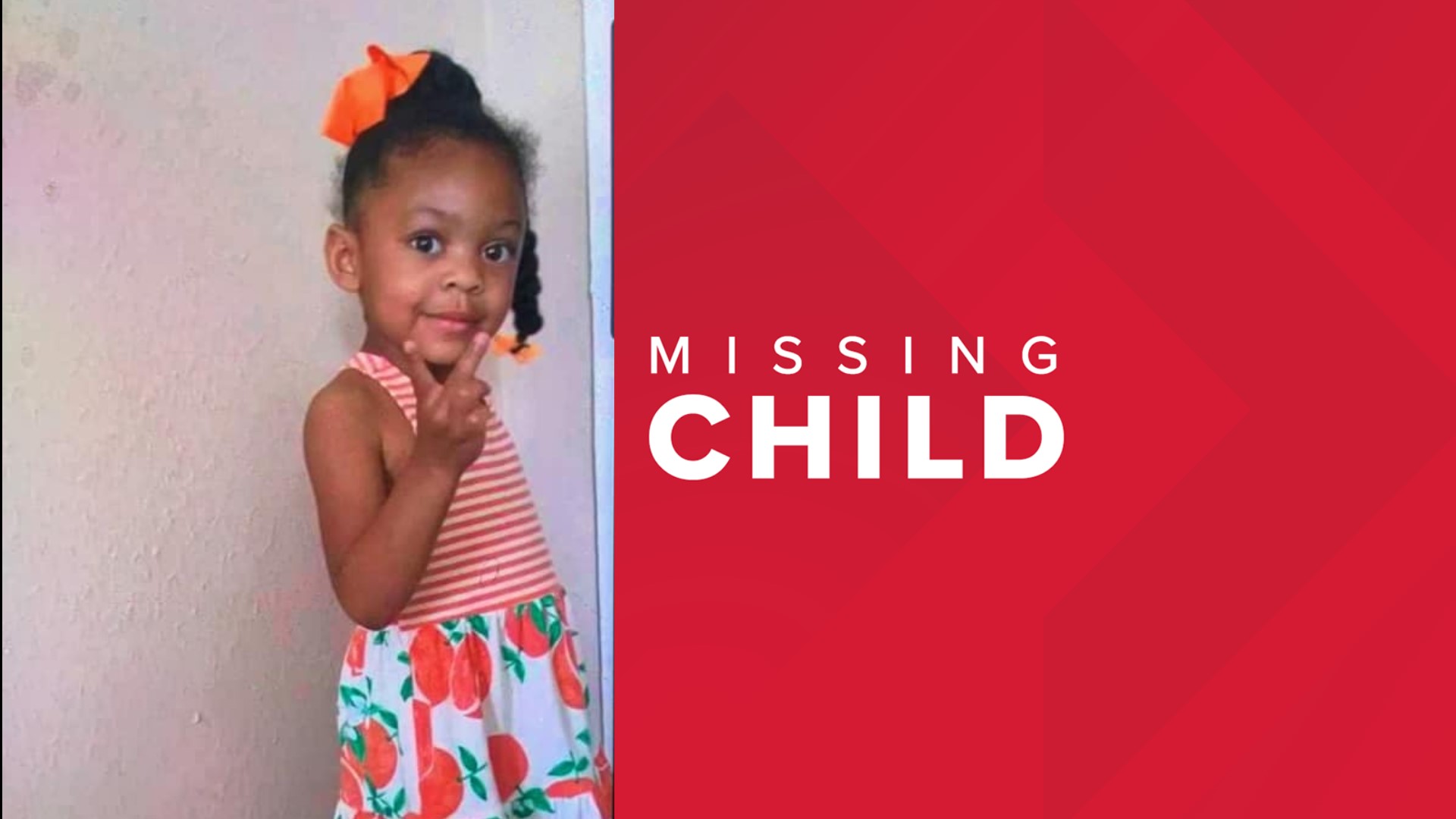 Memphis Police In Search Of Missing 4 Year Old Girl