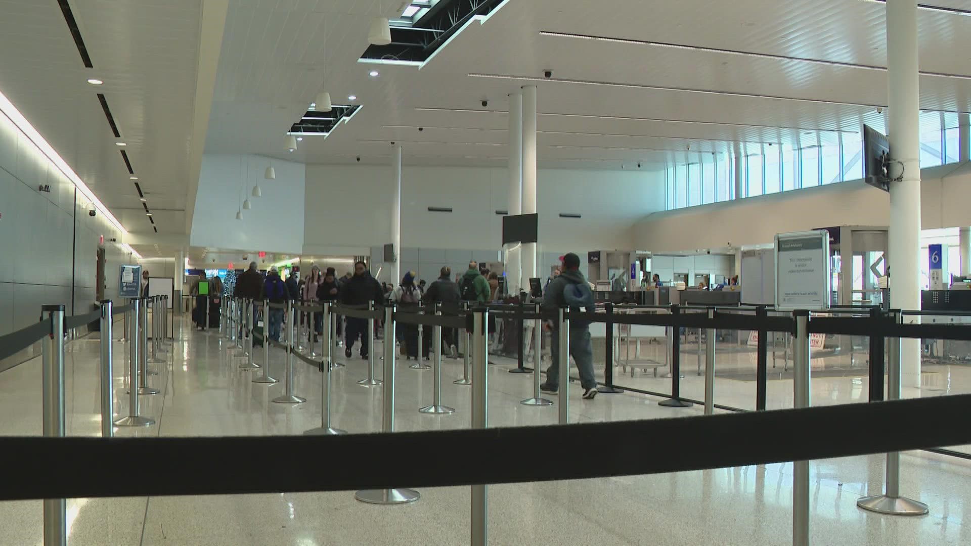 At Indianapolis International Airport, TSA officials said they've found 65 guns at security checkpoints this year.