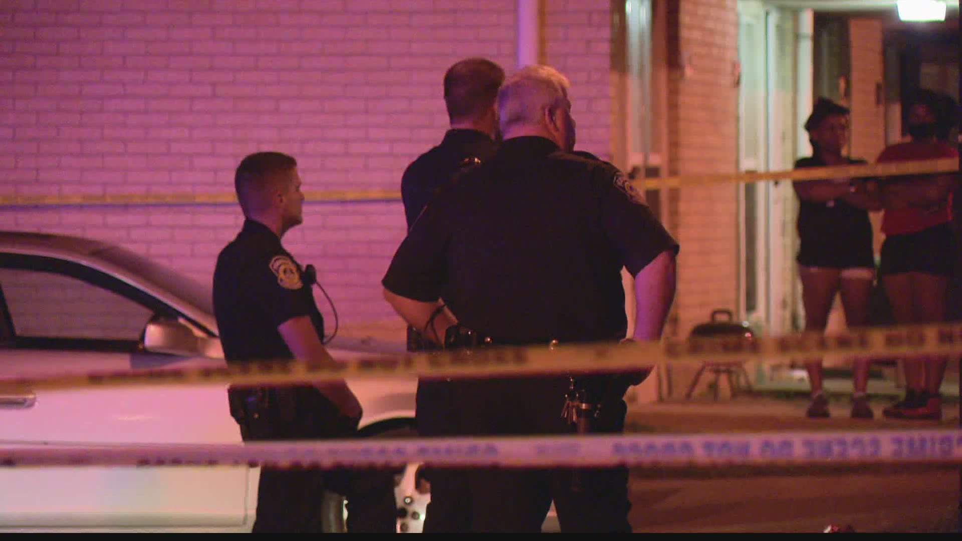 A man has died after an overnight shooting on the near east side.