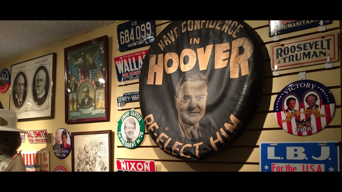 Campaign Collection Indiana museum displays unique political