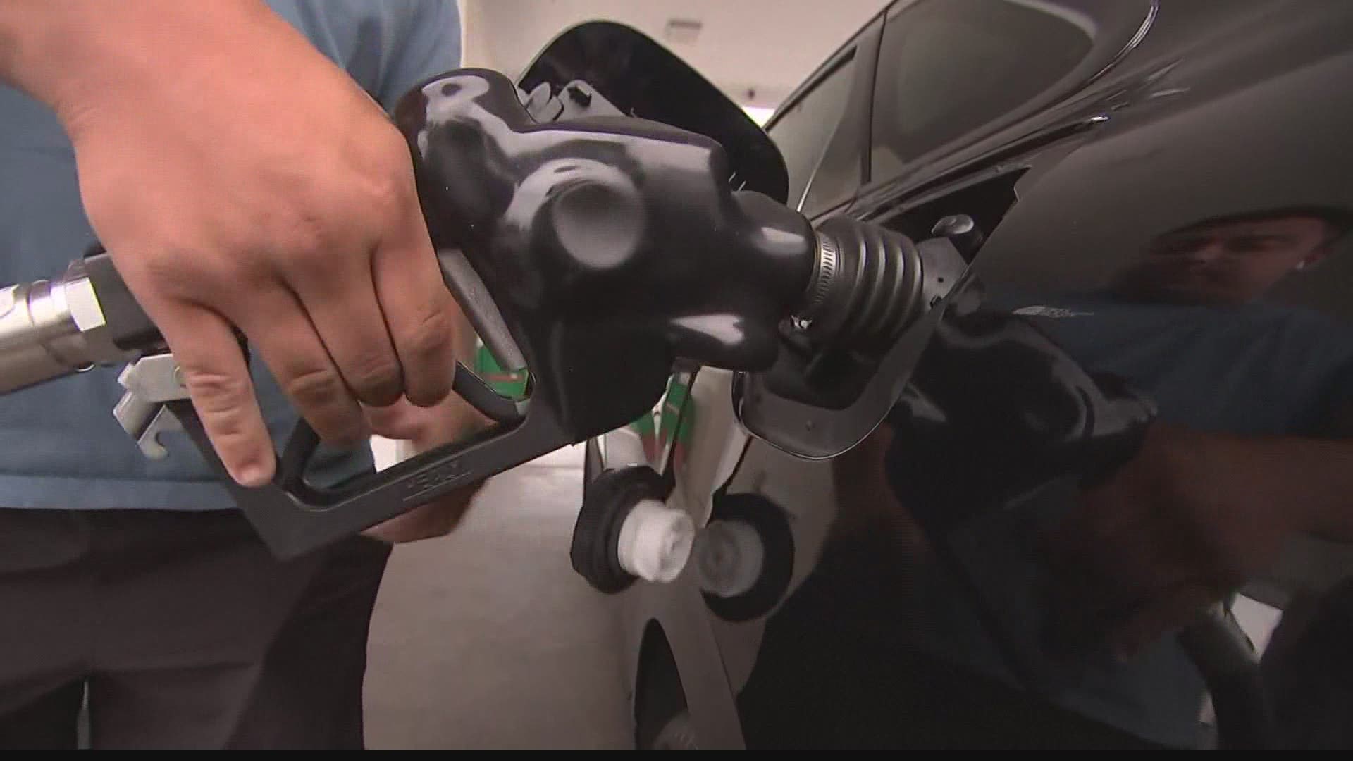 AAA says Indiana's average pump price is currently $3.11