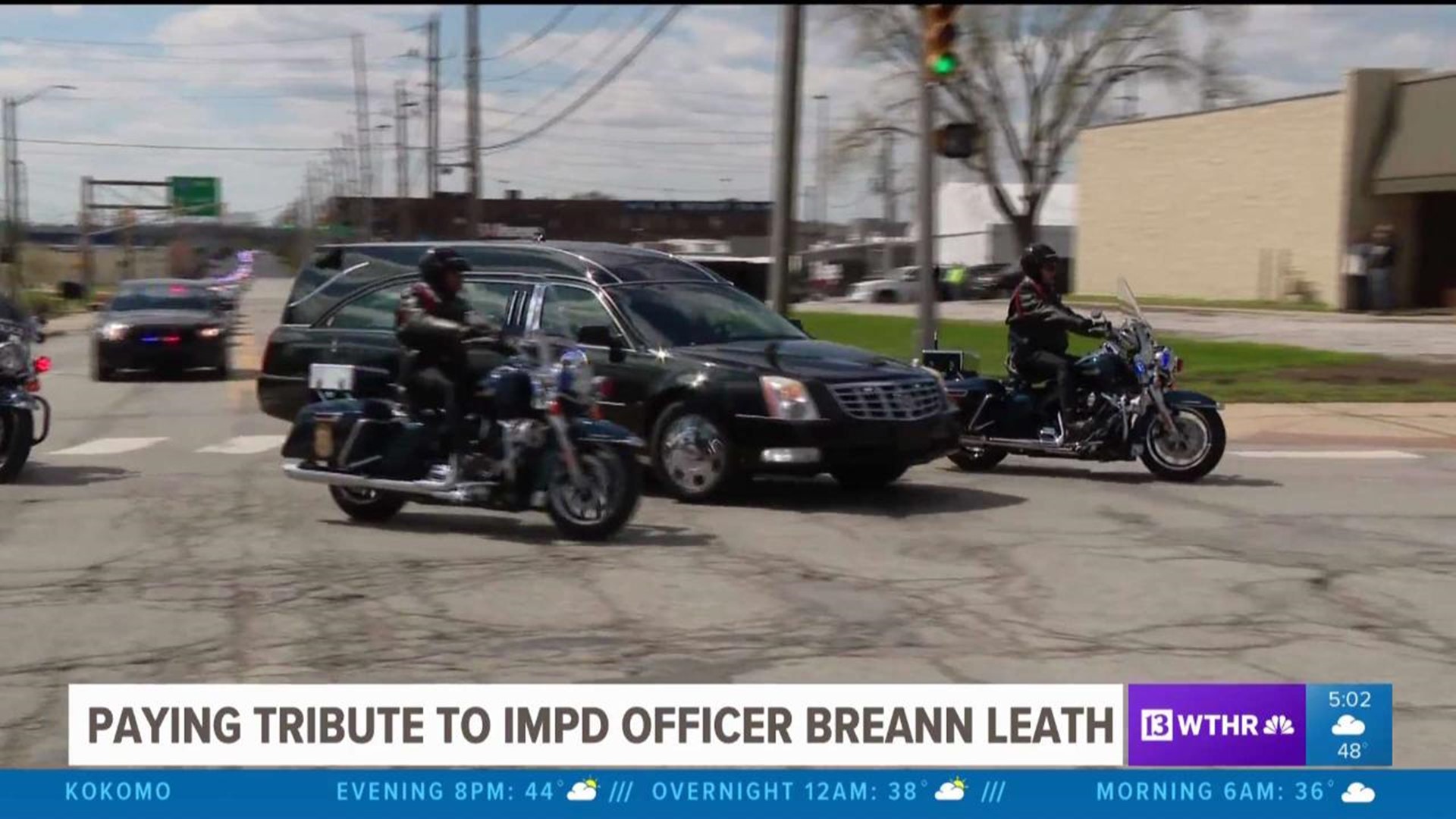 Paying tribute to Officer Breann Leath