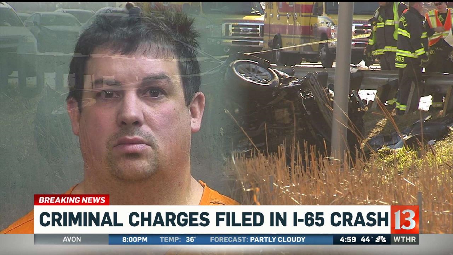 Criminal charges filed in I-65 crash