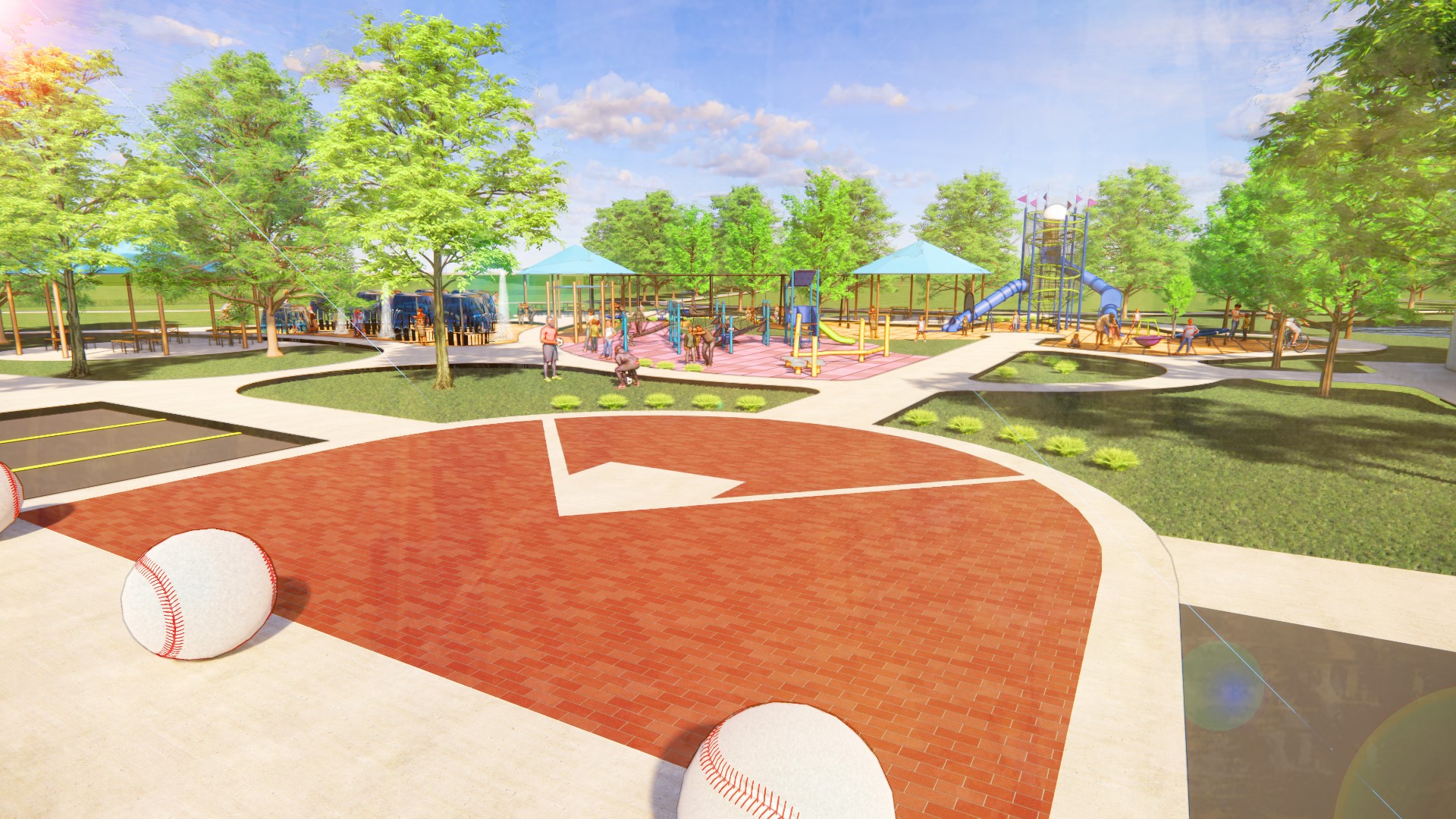 Greenwood mayor unveils sports park during address