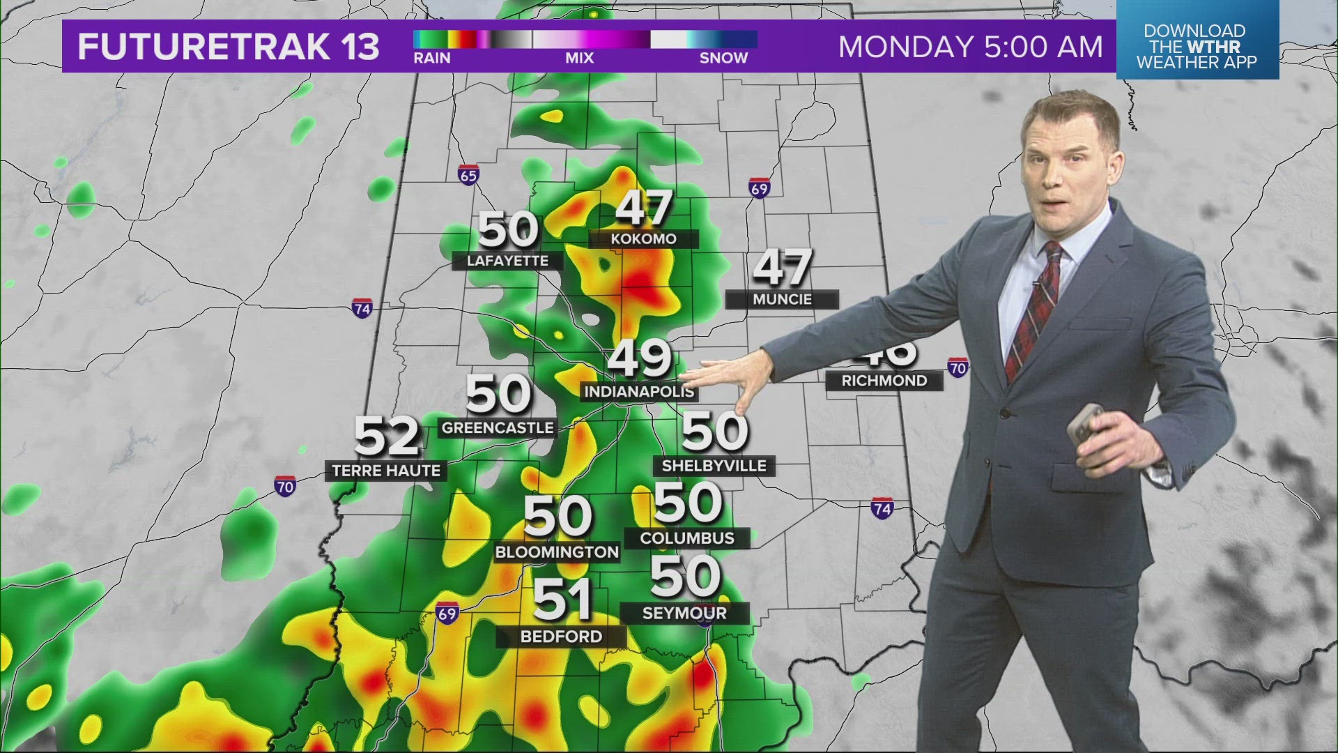 13News meteorologist Robb Ellis has this week's weather forecast for central Indiana.