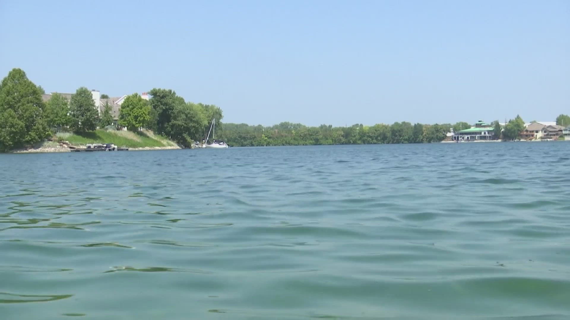 Boaters on Lake Clearwater found a 78-year-old man in the water around 4:45 p.m. Monday.