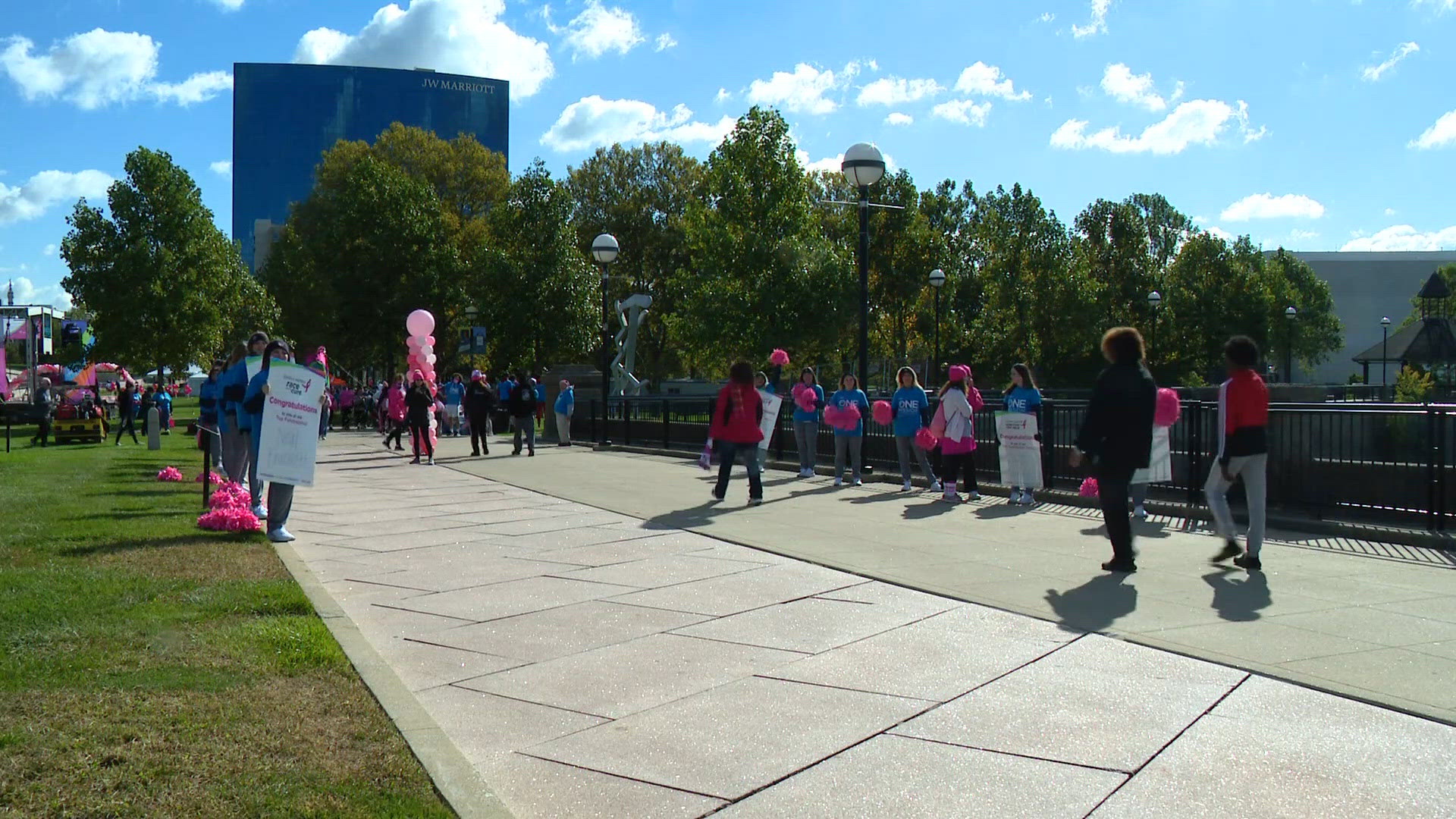 Lacing up for Indy's 'More Than Pink' Walk | wthr.com