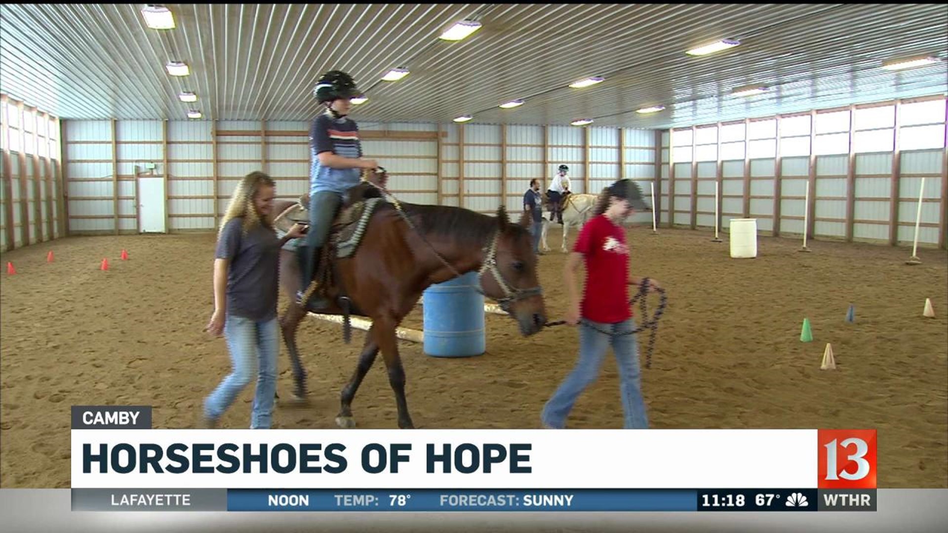 Horse therapy program faces losing property, closure