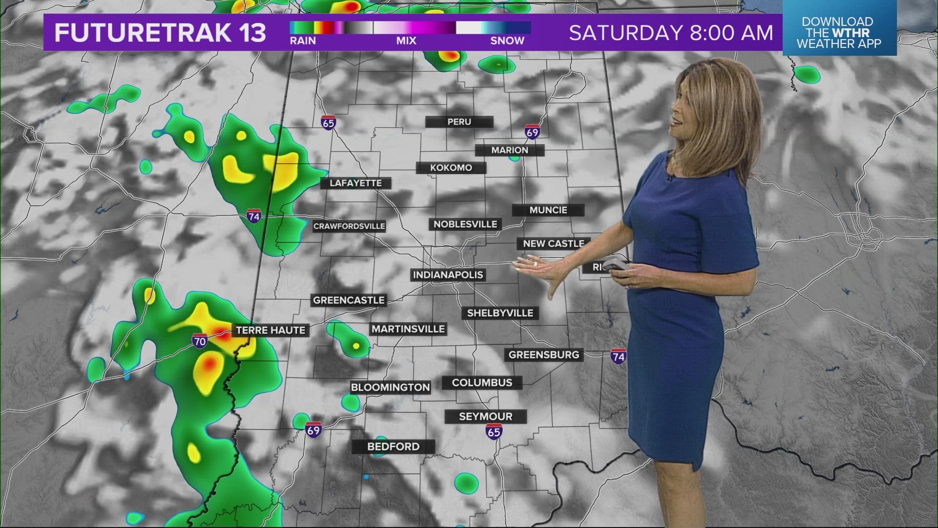 13News meteorologist Angela Buchman details the kind of weather we can expect for Brickyard weekend.