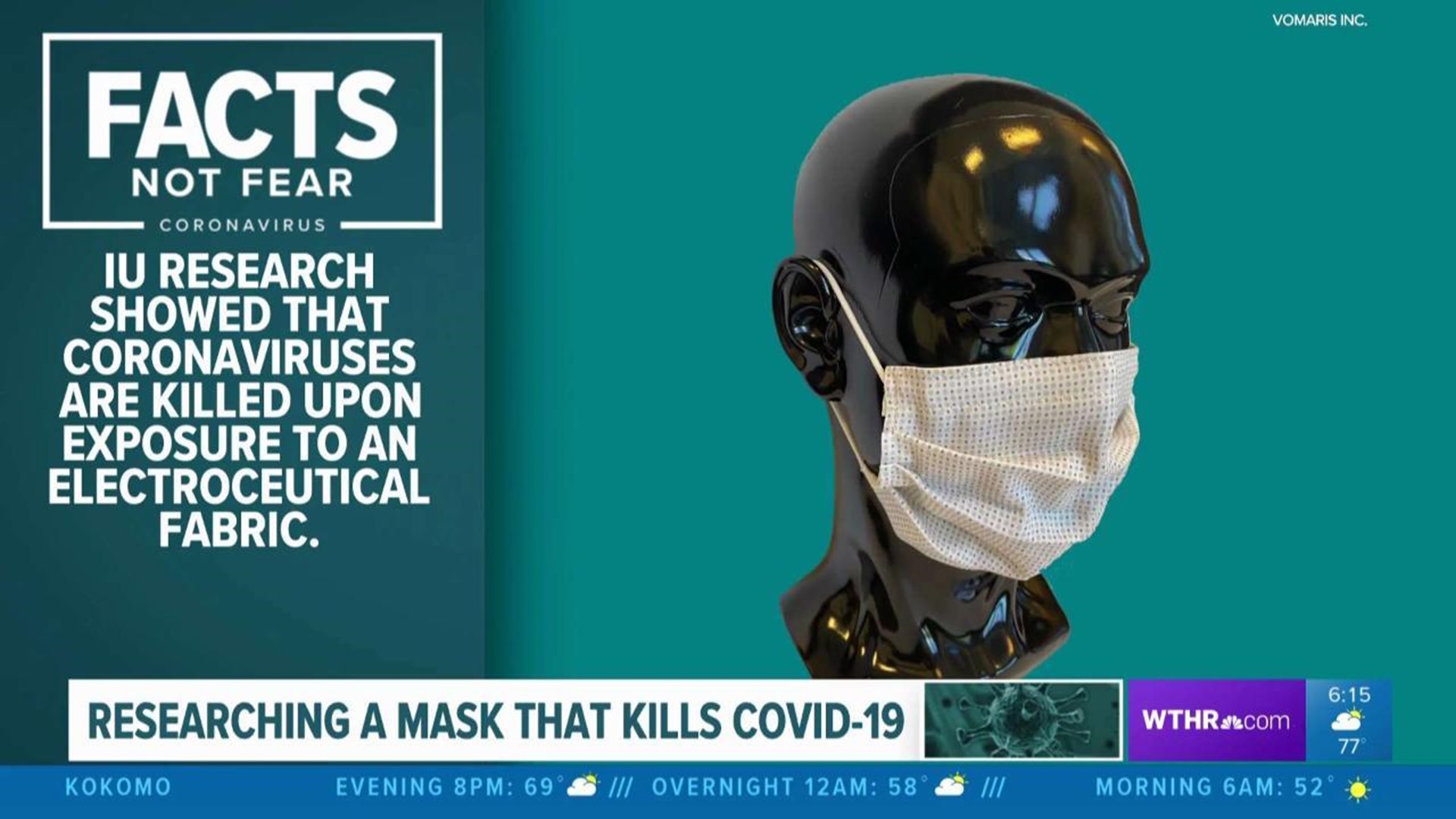 Researching mask that kills COVID 19