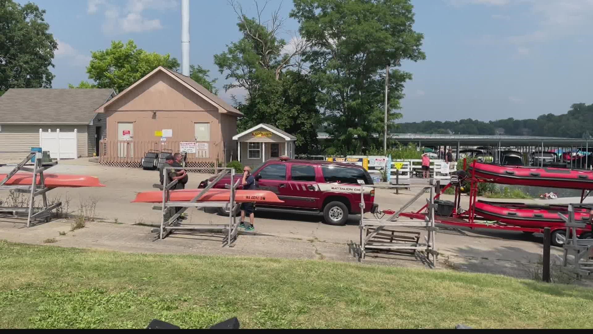 We've learned the man who divers pulled from Geist Reservoir Sunday has died at the hospital.