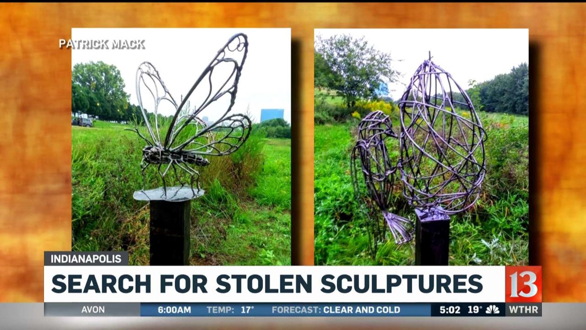 Stolen sculpture