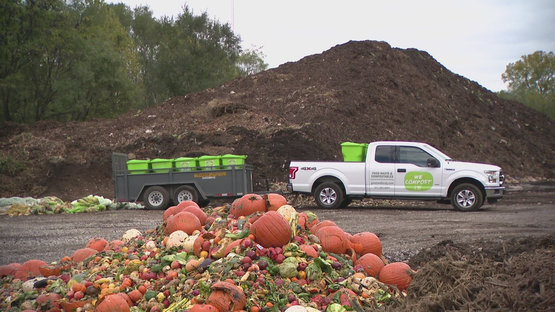 We typically separate our trash into regular pickup and recycling. Now, more people are adding a third option: composting.