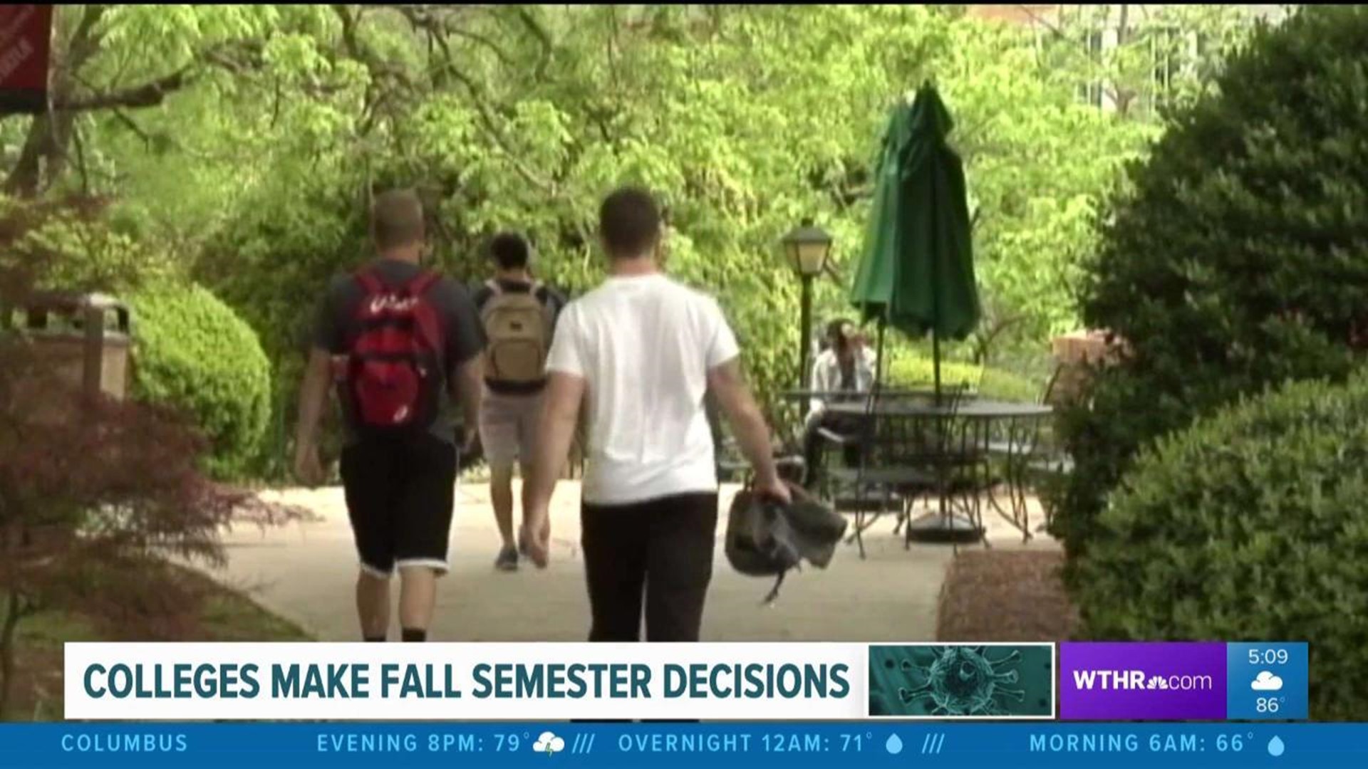 Colleges make fall semester decisions