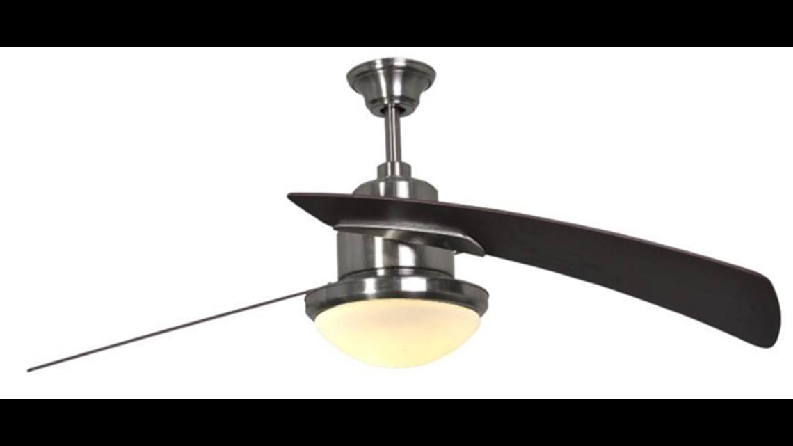 Ceiling Fans Recalled Because Blades, How To Get Ceiling Fan Light Cover Off