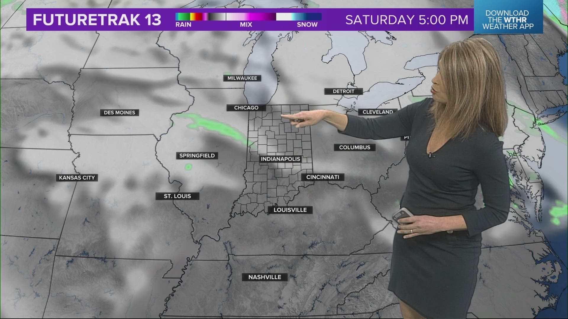 13News meteorologist Angela Buchman is previewing a cold Thursday morning in central Indiana before a warmup ends the week.