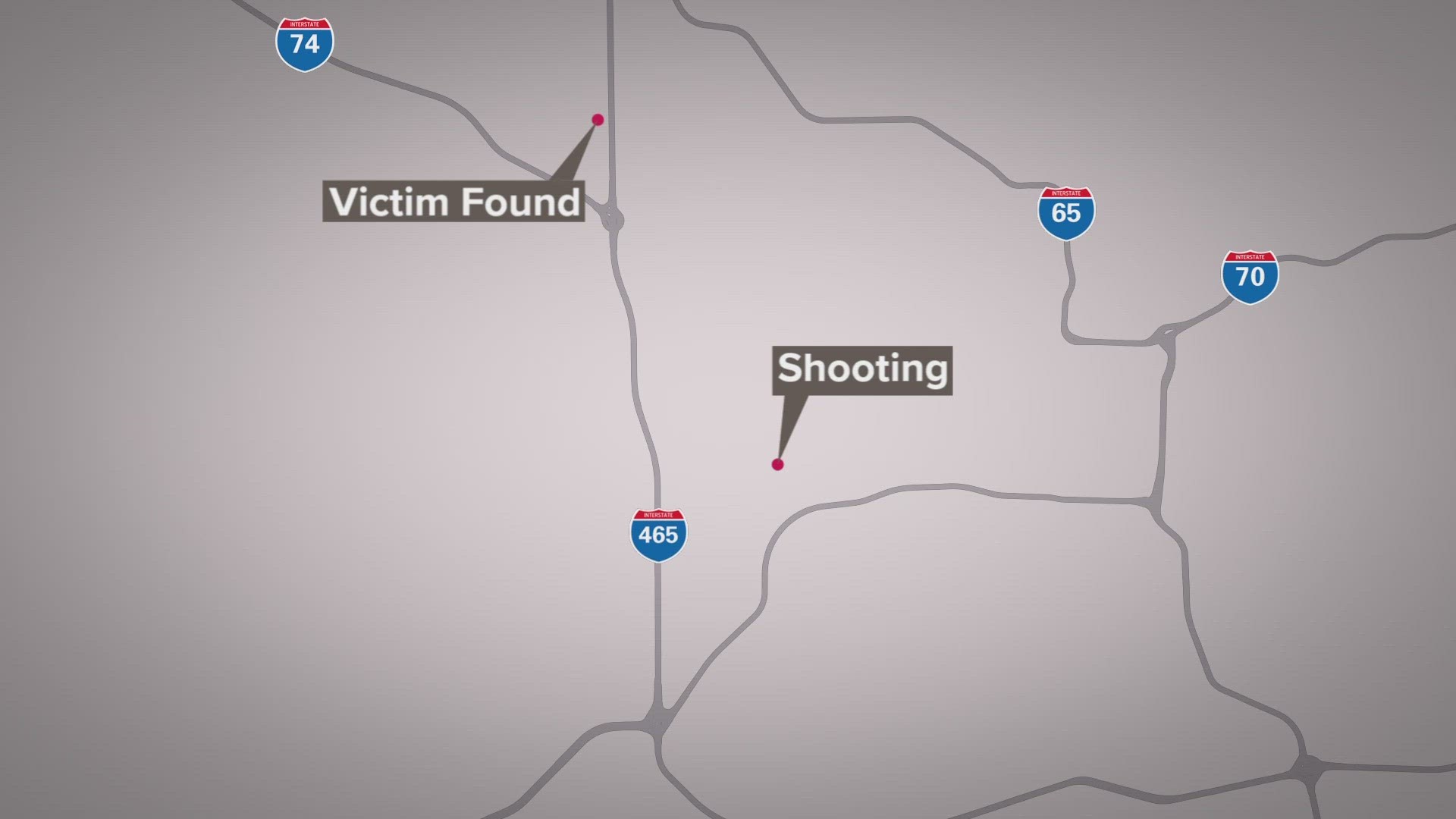 The victim and suspect were found in a car in the 3800 block of Eagle View Drive, near West 38th Street and I-465.