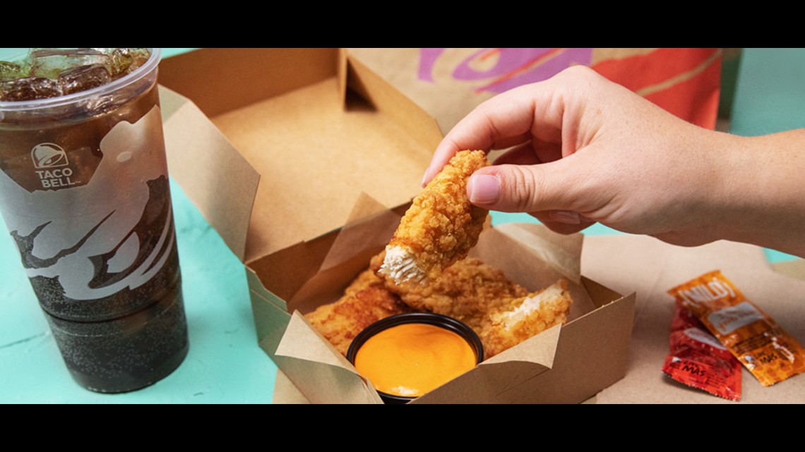 Taco Bell introducing chicken strips, new dipping sauce