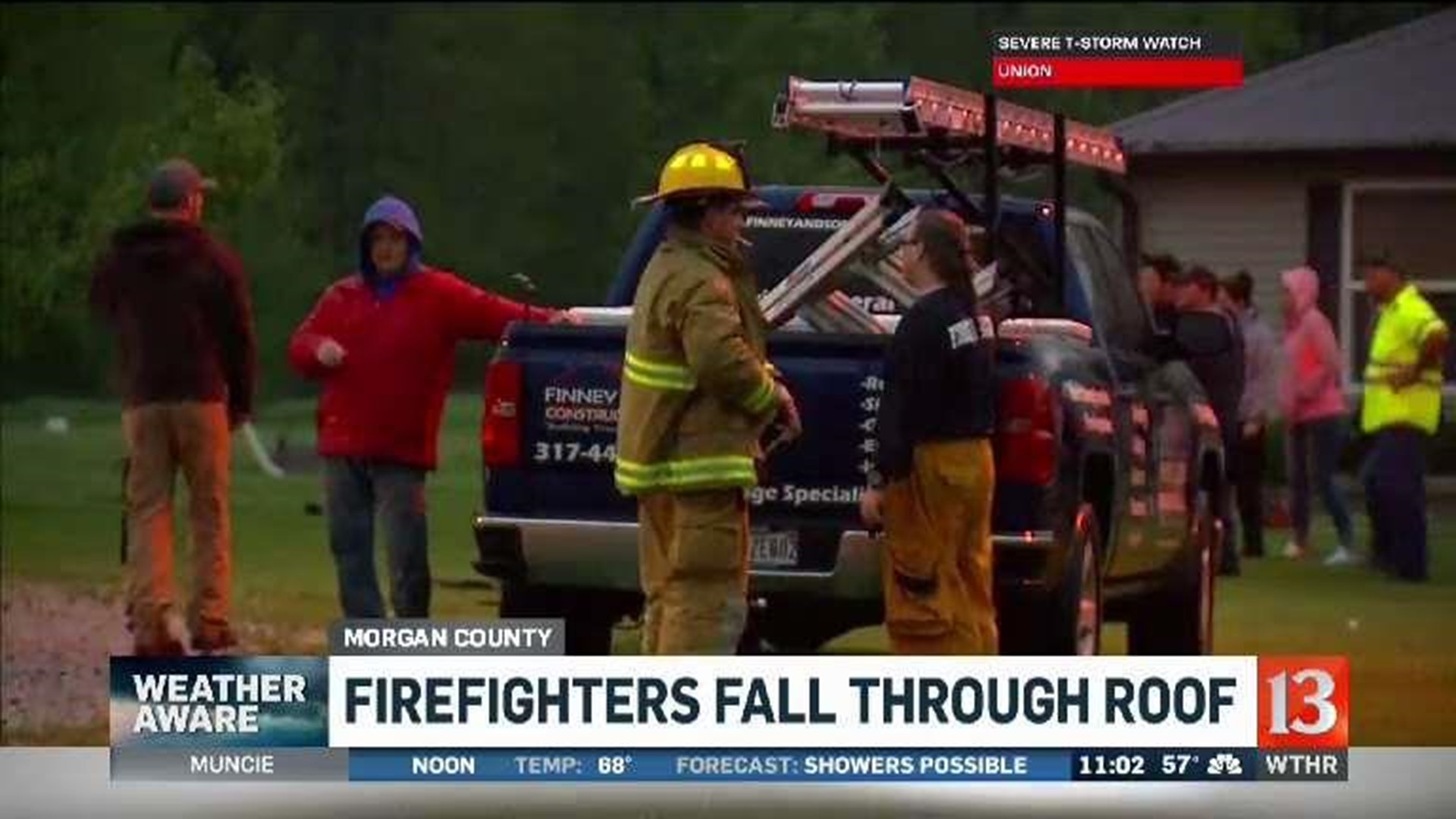 Lightning sparks Brownsburg house fire as severe storms sweep through